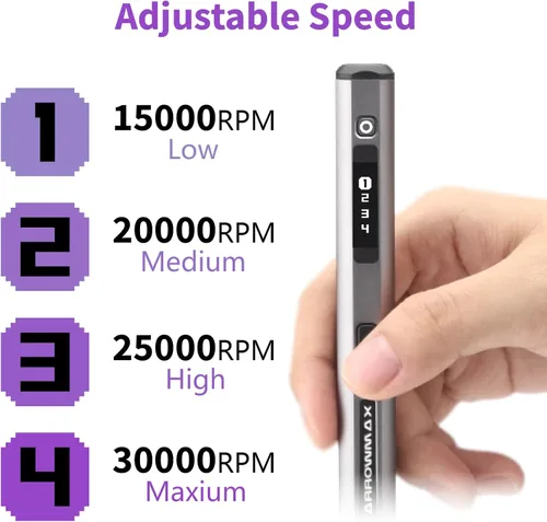 Miniatura 3 de AM ARROWMAX - Mini bolígrafo de grabado: herramienta portátil inalámbrica definitiva para artistas y aficionados al bricolaje, graba más de 50