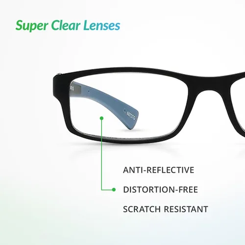 Miniatura 5 de SPORTEX SAV Men's Ar4160 Reading Glasses - Flexible, Durable, Ultra-Lightweight, High-Performance Readers For Men Gris