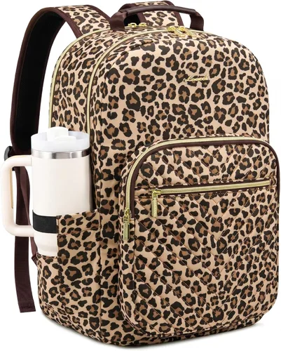 Miniatura 33 de LOVEVOOK Mochila para laptop de 17.3 pulgadas para mujer, bonita mochila de viaje bolso para mujer, bolsa profesional para computadora portátil