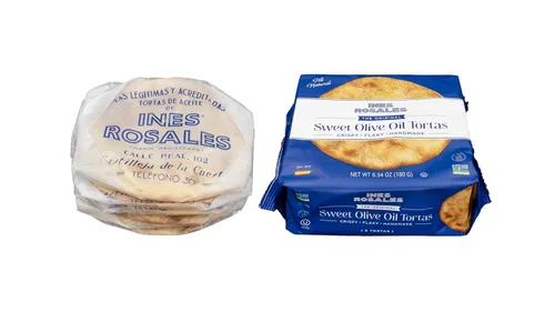 Miniatura 2 de Ines Rosales Tortas de aceite de oliva dulce originales (paquete de 2) (Tortas de Aceite Originales) paquete de 6.34 onzas (6.35 oz), contiene seis