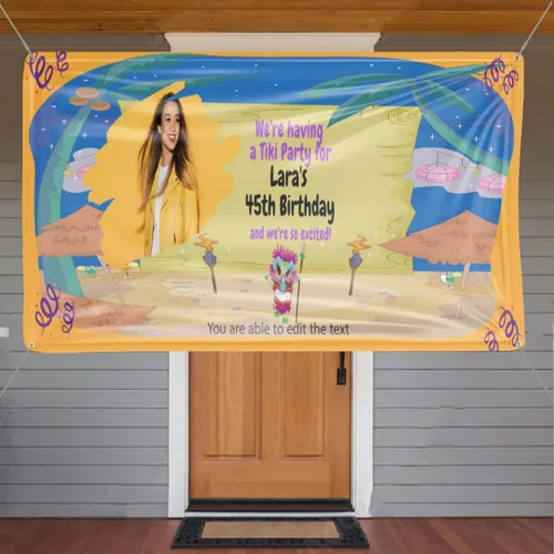 Miniatura 25 de NiceMemoryLLC - Cartel de vinilo personalizable con texto en inglés «Happy Birthday», telón de fondo de fiesta, regalo y decoración, de NiceMemoryLLC