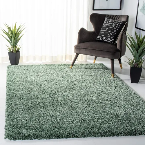 Miniatura 10 de SAFAVIEH - Alfombra de acento de la colección Hudson Shag, diseño sólido moderno, no desprende pelusa y de fácil cuidado, 2 pulgadas de grosor