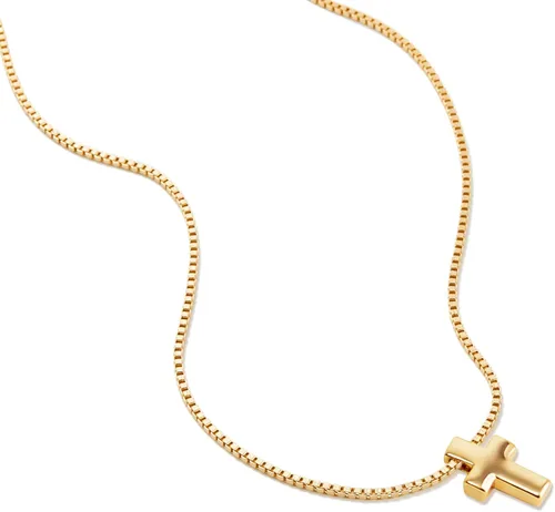 Miniatura 8 de Cross Necklace for Womens, 14K Gold Plated Dainty Gold Necklaces Sterling Silver Small Cross Pendant Faith Necklace Simple Gold Necklace Jewelry