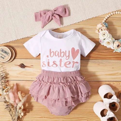 Miniatura 9 de Ropa de bebé niña recién nacida verano lindo traje 0-24 meses