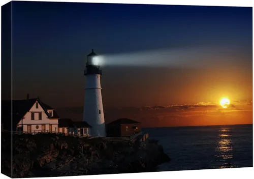 Miniatura 11 de Impresiones en lienzo para pared, hermoso paisaje/paisaje, puesta de sol sobre campo de trigo, arte moderno para decoración del hogar/arte de pared