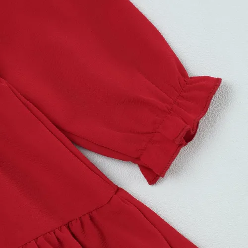 Miniatura 6 de Vestido de manga larga para bebé, vestido de otoño para niña