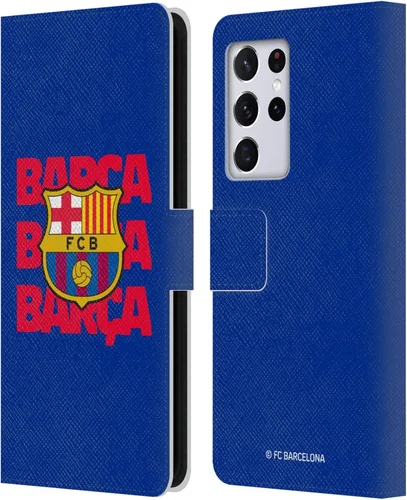 Miniatura 12 de Head Case Designs Funda de piel con licencia oficial del FC Barcelona Barca Crest Graphics para Samsung Galaxy A06 4G
