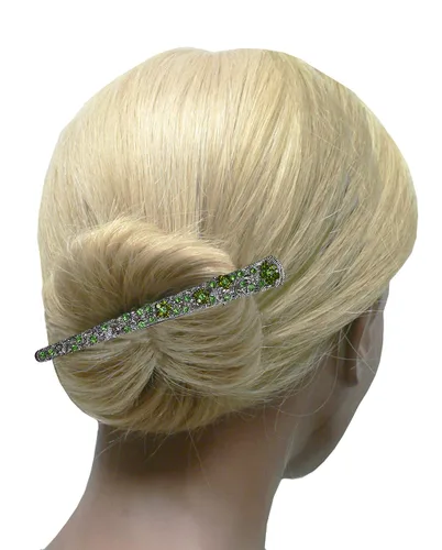 Miniatura 8 de NM110-2-6d1 - Juego de 6 pinzas de metal resistentes para el cabello para mujeres y niñas