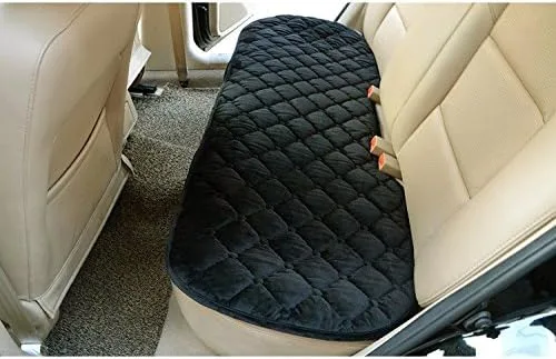 Miniatura 3 de Sedeta Mingruie - Funda para asiento trasero largo de auto, automóvil, silla, de terciopelo de seda, colchoneta protectora, cojín para bebé, SUV,