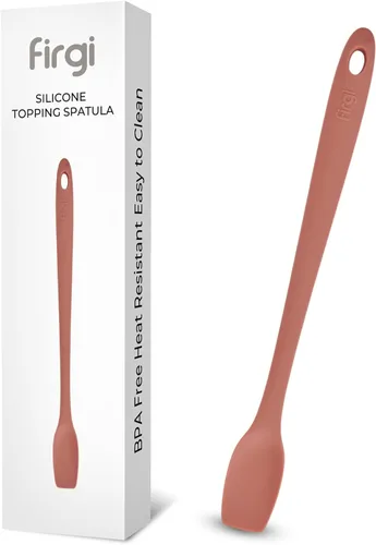 Miniatura 14 de Espátula de silicona de platino – Espátula de silicona sin BPA para cocinar – Utensilios de cocina resistentes al calor para sartenes antiadherentes