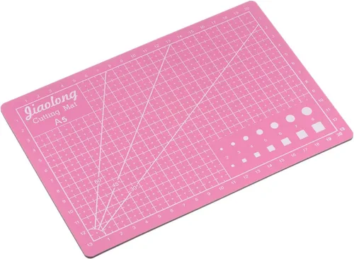 Miniatura 3 de HARFINGTON Alfombrilla de corte autorreparable A5 de 9 x 6 pulgadas, tabla de cortar de doble cara para manualidades, trabajo de arte, corte