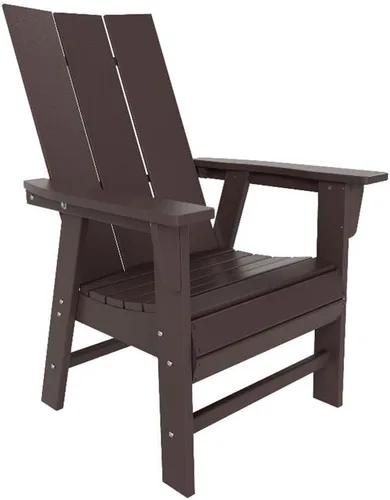 Miniatura 19 de Costaelm Sillas de césped, sillas de porche delantero, HDPE balcón, piscina, silla Adirondack, moderna silla de patio al aire libre, salón de resina