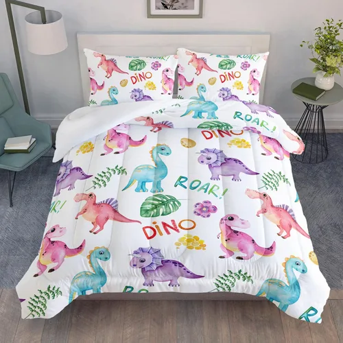 Miniatura 13 de Juego de edredón de tortuga con aguada oceánica, juego de ropa de cama de tortuga para cama individual, juego de cama con peces tropicales y vida