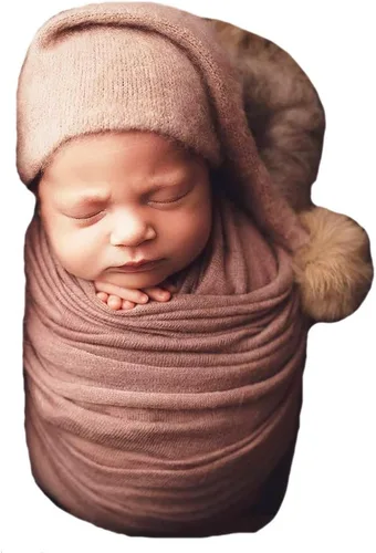 Miniatura 7 de Trajes de punto para fotografía de bebé niño y niña, accesorios de fotos para recién nacidos, sesión de fotos infantil, ganchillo, verde oscuro