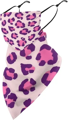 Miniatura 14 de Bufanda reutilizable con protección solar UV para las orejas, bandana reutilizable para la cara Color985
