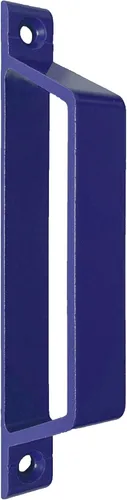 Miniatura 8 de Manija de puerta de aluminio multiusos, color azul marino, para interiores o exteriores, diseño delgado