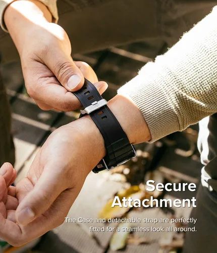Miniatura 7 de Ringke Fusion-X Guard [correa + funda] compatible con Samsung Galaxy Watch 5/4 de 1.732 in con correa, resistente a los golpes, funda resistente a