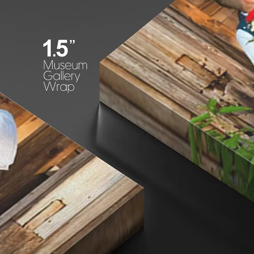 Miniatura 5 de SIGNWIN Impresiones en lienzo personalizadas con tus fotos, fotos personalizadas a lienzo enmarcado, 8 x 10 pulgadas
