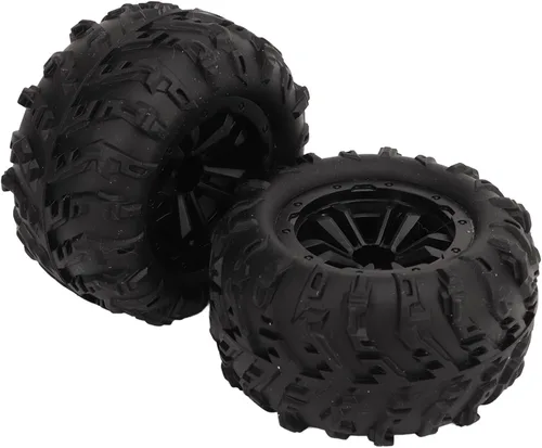 Miniatura 4 de Airshi Neumáticos de coche RC, texturizados 3.346 in de diámetro, antideslizantes para coche SCY 16101 16102 RC