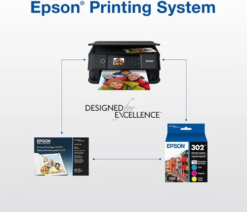 Miniatura 6 de Epson 302 Claria Premium Ink de Alta Capacidad (T302XL020-S) Funciona con Expression Premium XP-6000, XP-6100