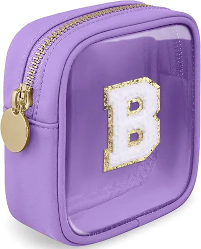 Miniatura 133 de Bolsa de Maquillaje Transparente Pequeña Bolsa de Cosméticos Bolsa de Viaje de Artículos de Aseo Bolsa Transparente con Cremallera Bolso Organizador