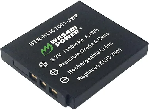 Miniatura 2 de Wasabi Power Batería para Kodak KLIC-7001 y Kodak EasyShare M320, M340, M341, M753 Zoom, M763, M853 Zoom, M863, M893 es, M1063, M1073 es, V550