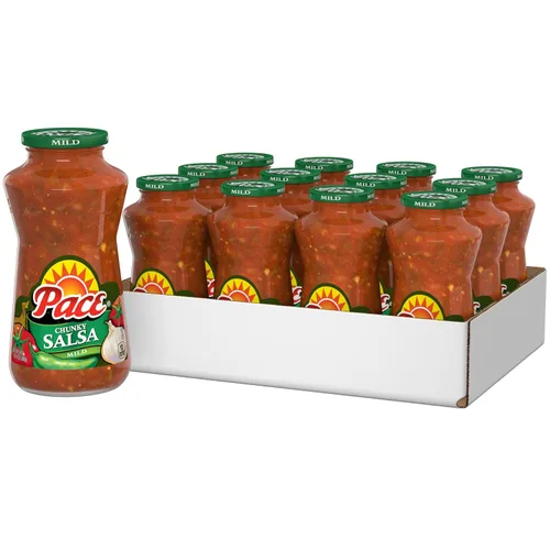 Miniatura 30 de Pace Salsa mediana gruesa con bajo contenido de sodio, tarro de 16 onzas