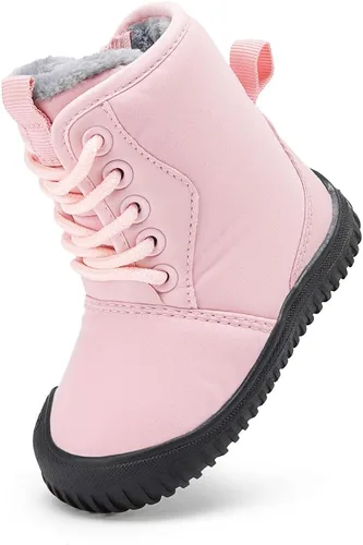 Miniatura 63 de BMCiTYBM Botas de nieve de invierno para bebés y niños pequeños, de piel sintética, cálidas, antideslizantes, zapatos para primeros pasos
