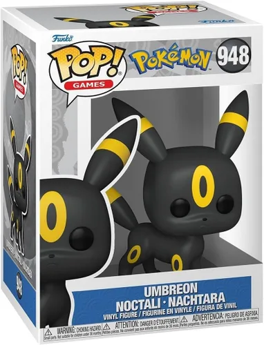 Funko POP! Games: Pokemon - Umbreon - Collectable Vinyl Figure - Gift Idea - Official Merchandise - Toys for Kids & Adults - Video Games Fans -