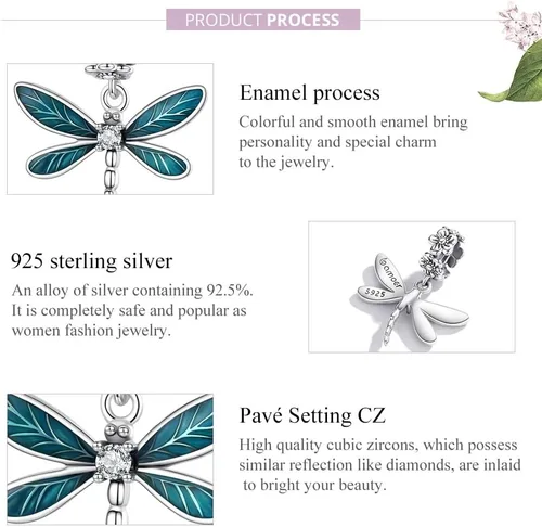 Miniatura 55 de Abalorios de plata de ley para pulseras, collares, familia para siempre, circonita cúbica, regalo de joyería para mujeres