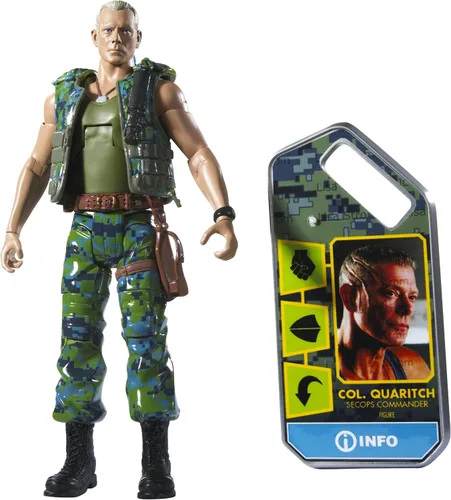 Miniatura 2 de Mattel Figura del coronel Miles Quatrich de los maestros de la película Avatar