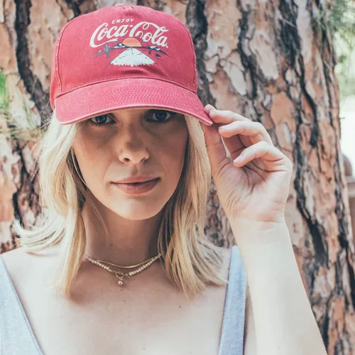 Miniatura 3 de AMERICAN NEEDLE Gorra de béisbol ajustable de Coca Cola OSFA