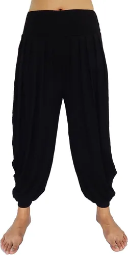 Miniatura 4 de Pantalones holgados con cintura elástica y harem Aladdin para mujer