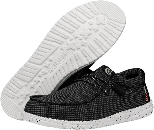 Miniatura 3 de Hey Dude Wally Sport Mesh Zapatos para hombre Mocasines sin cordones para hombre Cómodo y ligero