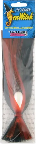 Miniatura 41 de C&H Lures Señuelos de Pesca Sea Witch - Originales Desde 1959, Faldas de Nylon Revelan Cabeza con Peso, 15 Colores, 8 Pesos de Cabeza, Señuelo