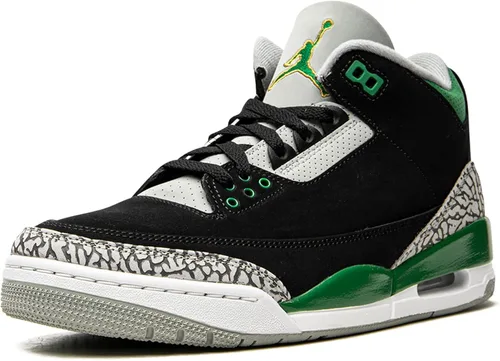 Miniatura 4 de Jordan Air Jordan 3 Retro - Tenis de cuero sintético para hombre