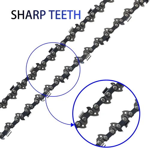 Miniatura 3 de 2 cadenas de motosierra de 16 pulgadas para Husqvarna 135, 240, 120 Mark II, cadena de repuesto para motosierra WEN 4017, 40417, 40417BT y más – 3/8