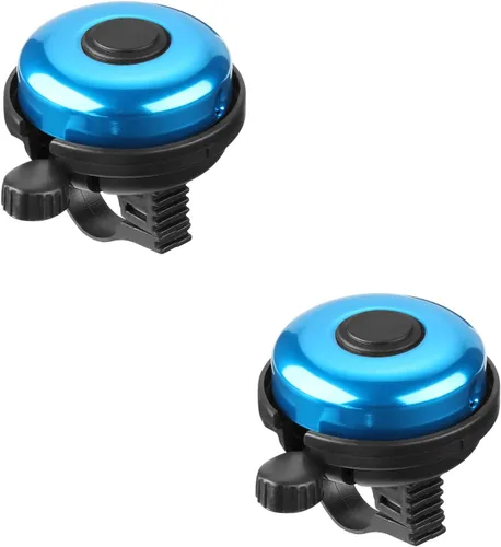 Miniatura 19 de Accmor Campana de Bicicleta Clásica, Campana de Bicicleta de Aluminio, Campana de Bicicleta de Sonido Fuerte Nítido y Claro para Adultos y Niños