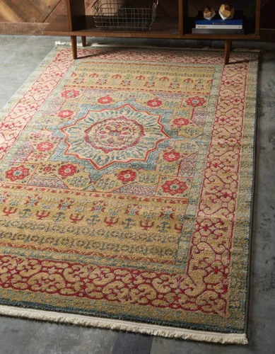 Miniatura 16 de Unique Loom Palace Collection - Alfombra Saray (2 pies x 3 pies 1 pulgada, rectangular, crema/marrón claro)
