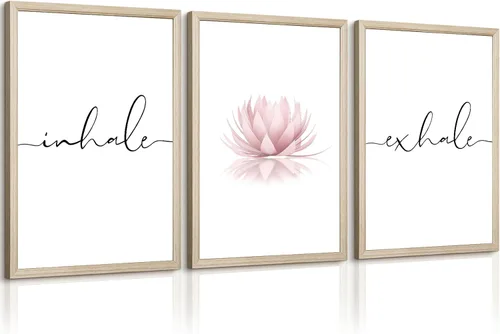 Miniatura 17 de Pennclys Lienzo decorativo para pared con número de ángel, madera de 12 x 16 pulgadas