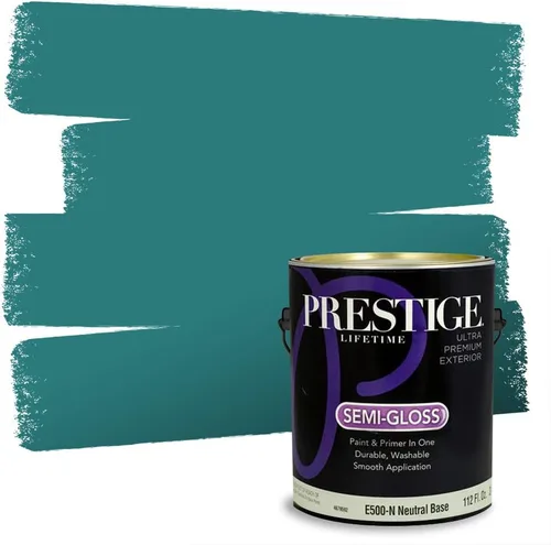 Miniatura 61 de PRESTIGE Pintura interior e imprimación en uno, salpicaduras acuosas, cáscara de huevo, 1 galón