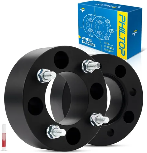 Miniatura 13 de PHILTOP Espaciador de rueda de 4 x 4 de 2 pulgadas, espaciadores de rueda centrados en las lengüetas para Polaris Trail Boss 330 2003-2013, Trail