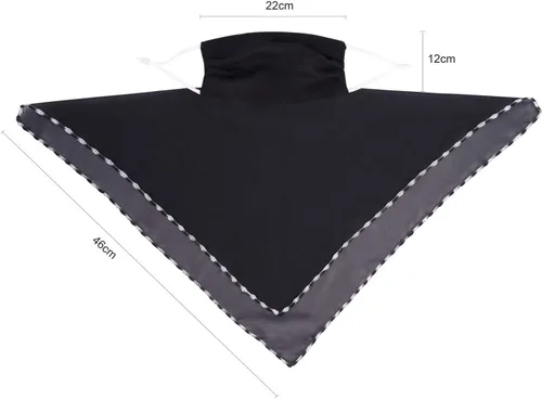 Miniatura 4 de Bufanda tipo bandana para mujeres y niñas, con cintas elásticas para las orejas, polaina para el cuello, pasamontañas, protección contra el polvo