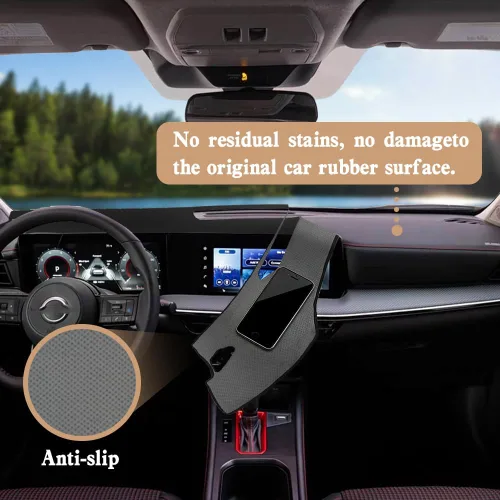 Miniatura 3 de Protector de salpicadero para salpicadero, protector solar compatible con Nissan Kicks 2025 2026