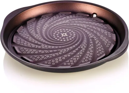 Miniatura 9 de TECHEF - Sartén antiadherente coreana para barbacoa, sartén KBBQ, sin PFOA, apto para horno lavavajillas, fabricado en Corea (negro)