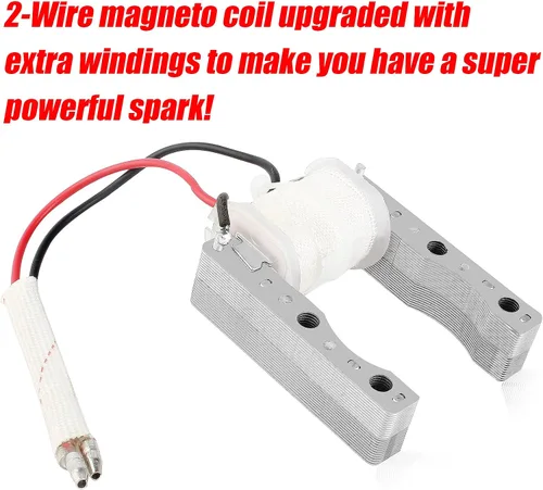 Miniatura 7 de Bobina Magneto para motores de 49 cc, 50 cc, 60 cc, 66 cc, 80 cc, 2 tiempos, motos motorizados, motores, Go Kart, ATV, Quad Scooter Performance 2