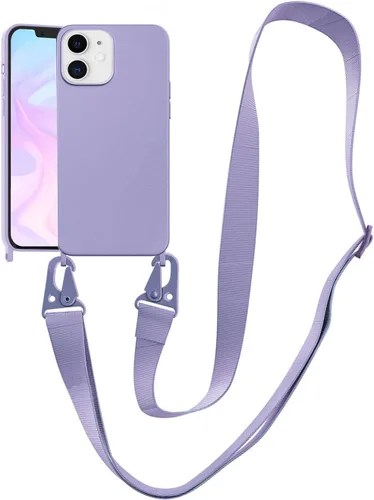 Miniatura 41 de Funda compatible con iPhone 13 con correa, funda cruzada para iPhone con cordón, ajustable, a prueba de golpes, protección contra caídas, funda