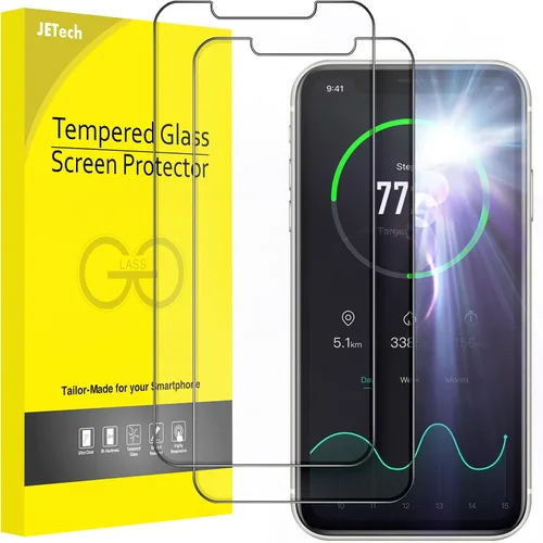 Miniatura 13 de JETech Protector de pantalla para iPhone 8 Plus y iPhone 7 Plus, 5.5 pulgadas, película de vidrio templado, paquete de 3