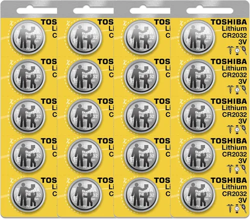 Miniatura 6 de Toshiba CR2032 3 Volt Pila de Litio Tipo Moneda (5 Baterías)