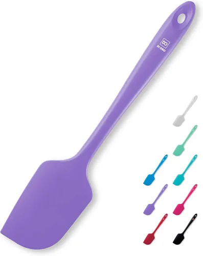 Miniatura 12 de DI ORO Silicone Spatula - Espátula de cocina de silicona de 600 °F resistente al calor, espátula de goma para hornear, raspar y mezclar - Libre
